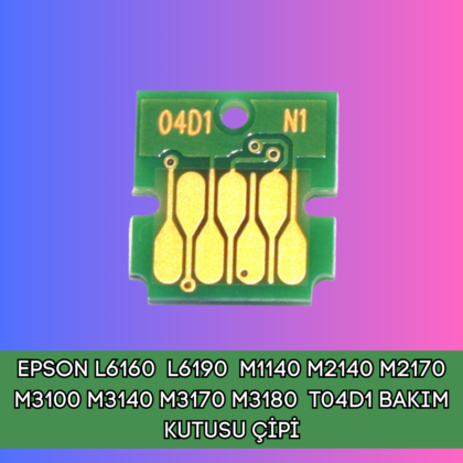 Epson T04D1 Bakım Kutusu Çipi